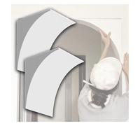 Kit D'Arche De Porte En Mousse 2 PièCes,Support D'Arche De Porte En Mousse | Panneau Décoratif Mural En Plaques De Plâtre,Moulure D'Arche En Demi-Cercle Pour Les Couloirs(15.5X15.5X15.5CM)