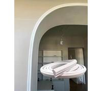 Kit d'arche de Porte en PVC, moulure Arrondie, à Peindre soi-même, moulure de Porte cintrée, Bande incurvée, décoration intérieure à Faire soi-même pour Porte d'armoire ou Cadre de Miroir, f