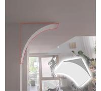 Kit d'arche de Porte pour créer des Ouvertures circulaires, Coins en Mousse sans Joint pour Une Installation Facile à Faire soi-même