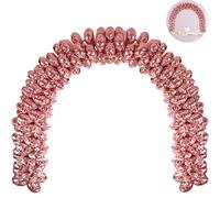 Kit d'arche de table de ballons de 2 m - Support réglable pour arche de ballons en aluminium pour anniversaire, mariage, fête, fête prénatale et décorations de remise de diplôme - Fournitures de fête