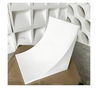 Kit d'arche porte arrondie Kit d'arc de porte incurvé, moulure arquée universelle en plaques de plâtre, panneau d'arc rond précourbé en demi-cercle(2pcs,18.7x18.7x18.7in/47.5x47.5x47.5cm)