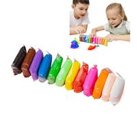 Kit d'argile de modelage pour - Argile sèche pour - Kit de bricolage pour sécher l'argile avec air débutant - Activités d'apprentissage à l'école à domicile - Stimuler les C