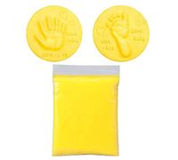 Kit D'argile Empreinte de Main de bébé Pâte Douce Non Toxique 20g Enregistrement de Croissance de bébé avec Instructions pour les Nouveau-nés (2)