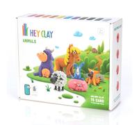 Kit d'argile modeler et d'artisanat Fat Brain Toys Hey Clay Animals avec application interactive pour enfants et pr adolescents