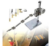 Kit d'armature for Animation Image par Image, système de Rigging Complet | Charge utile Max. 100-180 g, Bras en Acier Inoxydable de 25 cm, kit d'armature à Monter soi-même avec 5 connecteurs(16cm)