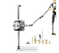 Kit d'armature for Stop Motion avec Bras en Acier Inoxydable de 25 cm,5 connecteurs et trépied Macro for la réalisation de vidéos d'animation Image par Image(26cm)