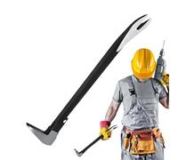 Kit D'Arrache-Clous - Acier Au Carbone 290 G | Barre À Mine Robuste | Pied-de-Biche Plat Multifonction, Outil D'Extraction Pour Rénovation De Maison, Menuiserie, Professionnels Et Passionnés