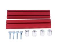 Kit d'arrêt de rabotage et de banc pour chien |Pince en alliage d'aluminium pour table d'établi/machine à graver/scie circulaire |Outil de positionnement sécurisé pour une (15.8mm)