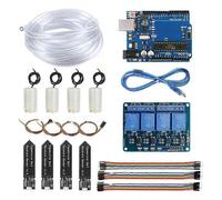 Kit d'arrosage automatique 4 voies à monter soi-même avec carte mère compatible R3 Relais 4 voies Arrosage