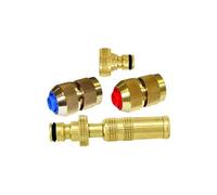 Boutté Kit d'arrosage 0802890 2-KIT_RAPIDE15 - Complet, laiton, lance automatique, Ø 15