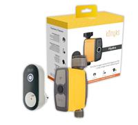 Kit d'arrosage Connecté-Inclus Robinet avec Hub/Prise Longue portée pour Jardin, Konyks Hydro, Commande Via APP, Google Home & Alexa-Scénario domotique Jaune/Gris