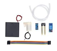 Kit d'arrosage électronique - Kit de Bricolage pour système d'irrigation Automatique avec Module de capteur d'humidité du Sol et Pompe à Eau pour détection de l'humidité du Sol,