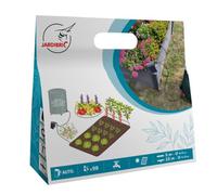 Kit d'arrosage goutte à goutte solaire - Programmable - Pompe solaire - Aspiration verticale 2m - 5m micro-tuyau Ø 6mm