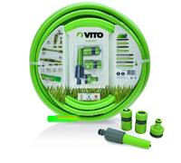 Kit d'arrosage jardin VITO PVC renforcé 25m diam 19mm + accessoires