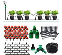 Kit d'arrosage Micro-Goutte, Kits d'arrosage par Brumisation avec Tuyau de Distribution Vide de 6,35 Mm, Arroseur Goutteur à Buse, Kit d'arrosage Automatique pour Plantes de Terrasse