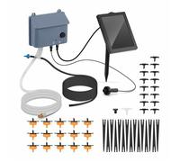 Kit d'arrosage solaire automatique - Arrosage automatique - 8 modes de programmation - Module solaire 0,7 W