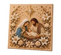 Kit D'art De Perles De Jésus DIY, Kit De Peinture De Perles Chrétiennes