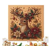 Kit d'art de perles de Noël - Peinture murale saisonnière, kits de