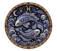 Kit d'art de perles du zodiaque, peinture diamant, ensemble de 12 signes