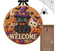 Kit D'Art De Perles Et Strass Halloween Décorations Murales de Fête