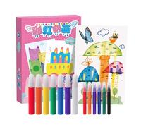 Kit d'art de raclette Arc-en- Peinture pour Cartes Postales,Kits Créatifs à Gratter et Révéler - Idéal pour garçons, Filles, école, Salle de Classe, Maternelle, activité fête en Classe