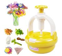 Kit d'art floral pour les - Ensemble d'artisanat à la main, pack d'activités innovantes | Kit de bouquet de fleurs, apprentissage des fournitures de fleurs pour la cour arrière favorite les pr