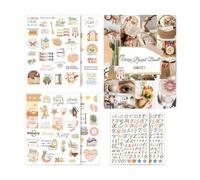 Kit D'art Vision Board, Design Créatif Inspirant, 28 X 21,5 Cm, Plus De 1 100 Livres De Visions, Photos Et Citations, Encourage L'établissement D'objectifs, Pour Les Épouses, Les Petites Amies, Pa