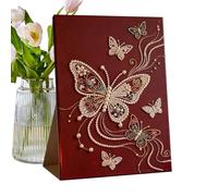 Kit D'artisanat D'art De Perles - Ensemble De Peinture De Perles Brillantes, Bricolage Pour Adultes | Projet De Mur Décoratif Pour Les Passionnés D'activités En Classe À L'intérieur Et À L'école, Pass