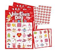 Kit d'artisanat de carte de Saint-Valentin - Set d'art de bricolage interactif avec thèmes d'amour | Cartes en papier personnalisées faites à la main, paquet de salutation en forme de cœur