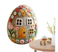 Kit d'artisanat d'oeufs de Pâques en feutre, kit d'oeufs en feutre patchwork,Pâques d'oeuf de Pâques Fournitures d'artisanat | Décor de bureau de maison de poussin avec forfait et instructions de maté