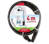 Kit d'aspiration plastique - SPIDO - 4 mètres - Ø 22 mm