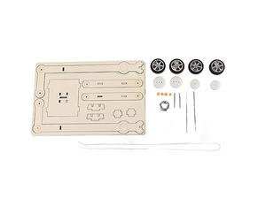 Kit d'assemblage de Chariot à gravité, Jouet éducatif pour Enfants, Jouet Physique