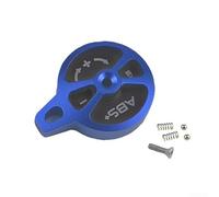 Kit d'assemblage de commutateur de verrouillage manuel pour fourche de vélo, alliage d'aluminium et fourche rigide ABS avec vis et ressorts, bleu (bleu)