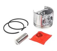 Kit d'assemblage de cylindre de tronçonneuse 52 mm en métal de rechange pour tronçonneuse MS381 Machines de jardin, doublure complète pour équipement électrique forestier extérieur (D)