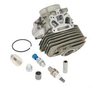 Kit d'assemblage de cylindre pour tronçonneuses JONSERED 555 560 560XP 562 et C258 C260 de 46 mm de diamètre et ensemble complet de composants internes