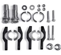 Kit d'assemblage de garde-mains ACERBIS pour garde-mains profilés Rallye / brosse de guidon surdimensionnée