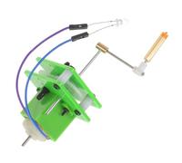 Kit D'assemblage De Générateur À Manivelle Bricolage En Métal Vert Et ABS
