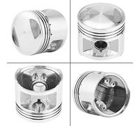 Kit d'assemblage de Piston de Moto, Ensemble de Pistons de Moteur, de Kit Ensemble d'installation Facile 'Installation Métal pour CG 125 ATV GO Kart