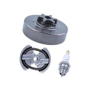 Kit d'assemblage de Tambour d'embrayage à pignon Droit 3/8 "-6T, adapté for 120 36 41 136 137 141 142 235 235E 240 236 avec Bougie d'allumage