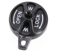 Kit d'assemblage de verrouillage manuel pour fourche de vélo de route, conçu pour les fourches de vélo XCR/XCM pour améliorer la stabilité et le contrôle (noir)