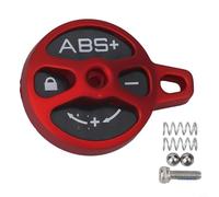 Kit d'assemblage de verrouillage manuel pour vélo de montagne Xcr Xcm - Capuchon de verrouillage de fourche - Noir et rouge - Matériau ABS - Pièce de rechange pour système de suspension de vélo