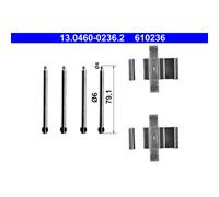 Kit d'assemblage, plaquette de frein ATE 13.0460-0236.2