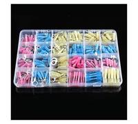 Kit d'assortiment de 240 cosses à thermorétractables, isolées et à