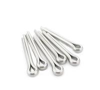 Kit d'assortiment de 340 goupilles fendues en acier inoxydable M1.6 M2.5 M3.2 M4 for tracteur, clip élastique ouvert for voiture, forme U pour Mécanique