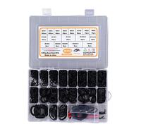 Kit d'assortiment de 800 joints toriques, 18 tailles, rondelles d'étanchéité en caoutchouc nitrile NBR pour la réparation automobile, la plomberie et l'entretien général, comprend