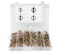 Kit D'assortiment De Broches Lynch 50 Pièces, Broches De Tracteur, Broches D'attelage à 3 Points Pour Tracteurs Agricoles, Remorques, Camions