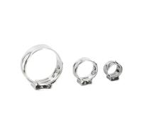 Kit d'assortiment de colliers de serrage à une oreille en acier inoxydable 304, 5 ou 10 pièces(31.4-34.6mm 10pcs)