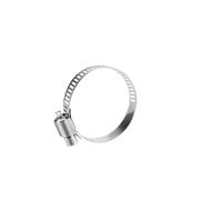 Kit d'assortiment de colliers de serrage en acier inoxydable, 130 pièces/100 pièces, colliers de serrage à vis sans fin for Tubes de plomberie, amélioration de l'habitat(100pcs)