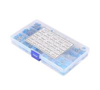 Kit d'assortiment de condensateurs céramiques haute tension 450 pièces, 15 valeurs, kit de condensateurs avec plage 100pF - 10000pF, condensateurs céramiques 3kV pour projets et