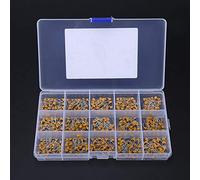 Kit d'assortiment de condensateurs céramiques multicouches, 450 pièces, 15 valeurs 10pF-100nF, avec boîte Composant